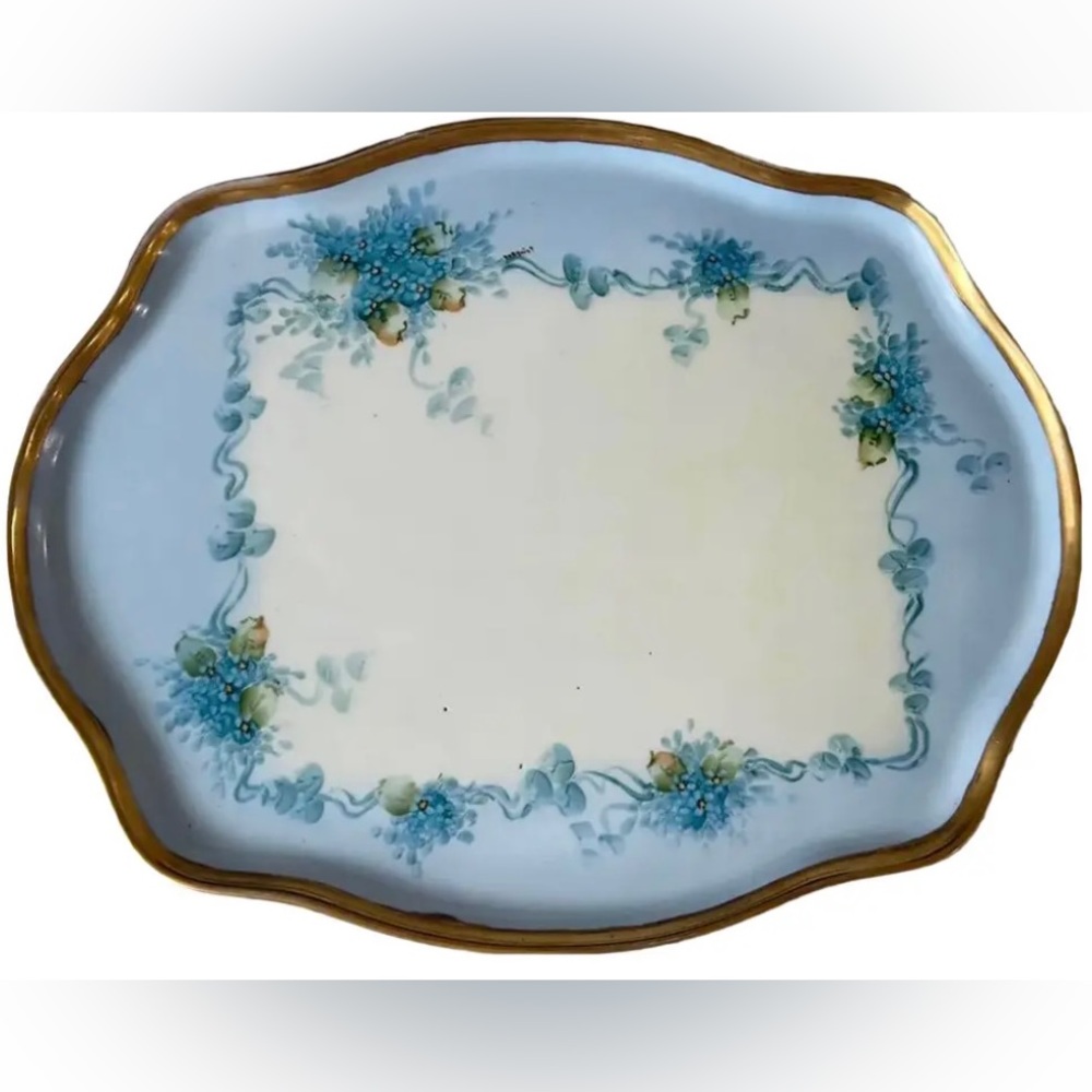Vintage Limoges Ceramic Tray